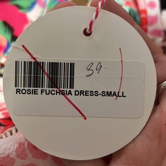 Umgee | NWT Rosie Fushia Floral Animal Print Dot Long Sleeve Tunic Dress - Picture 12 of 12